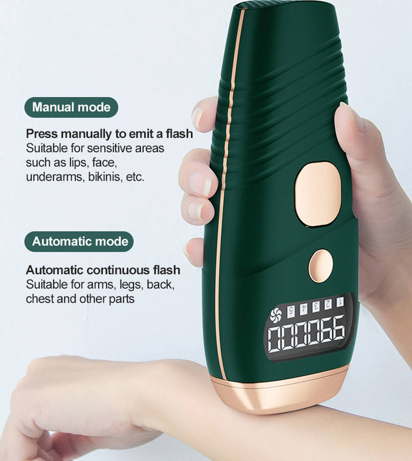 LCD Display IPL Laser Hair Epilator Permanent Hair Removal Machine