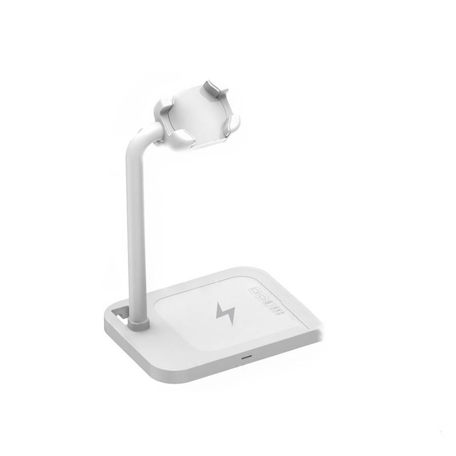 2 in 1 Universal Wireless Charging Dock Station Wireless Charger-White