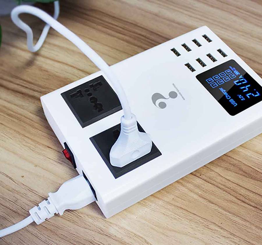 Universal Smart 8 port USB Charger Power Adapter Fast Charging Station