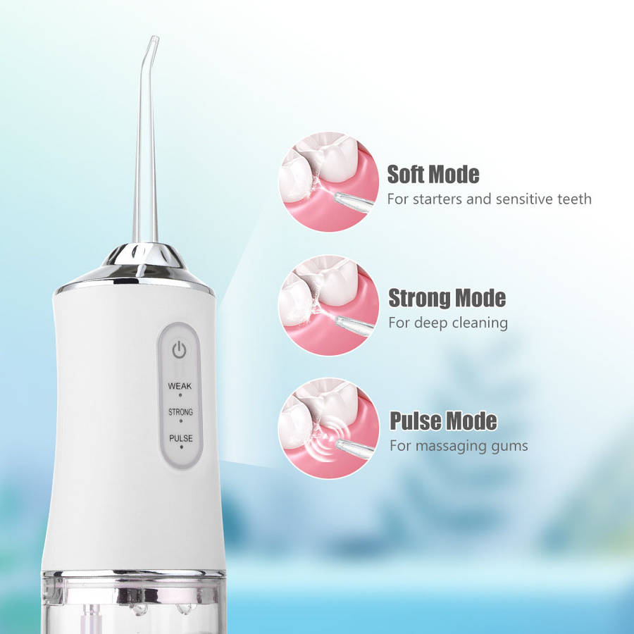 220ML Portable Electric Dental Water Flosser Oral Care Irrigator