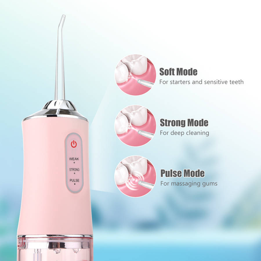 220ML Portable Electric Dental Water Flosser Oral Care Irrigator