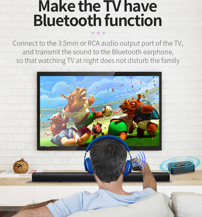 Multifunction Bluetooth 5.0 Receiver & Transmitter Adapter Amplifier