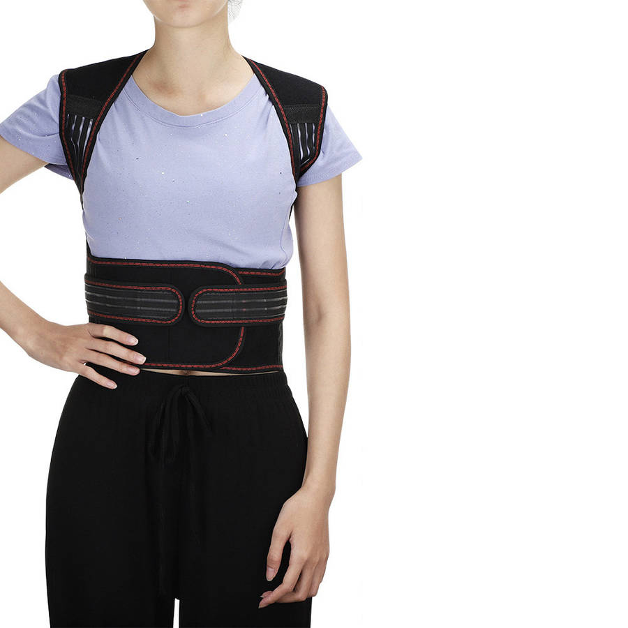 Magnetic Heating Corrector Belt Back Support Waist Brace