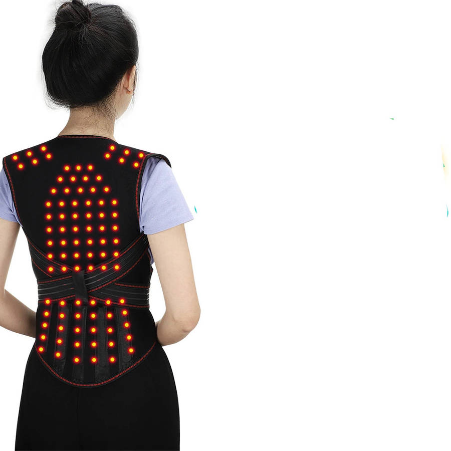 Magnetic Heating Corrector Belt Back Support Waist Brace