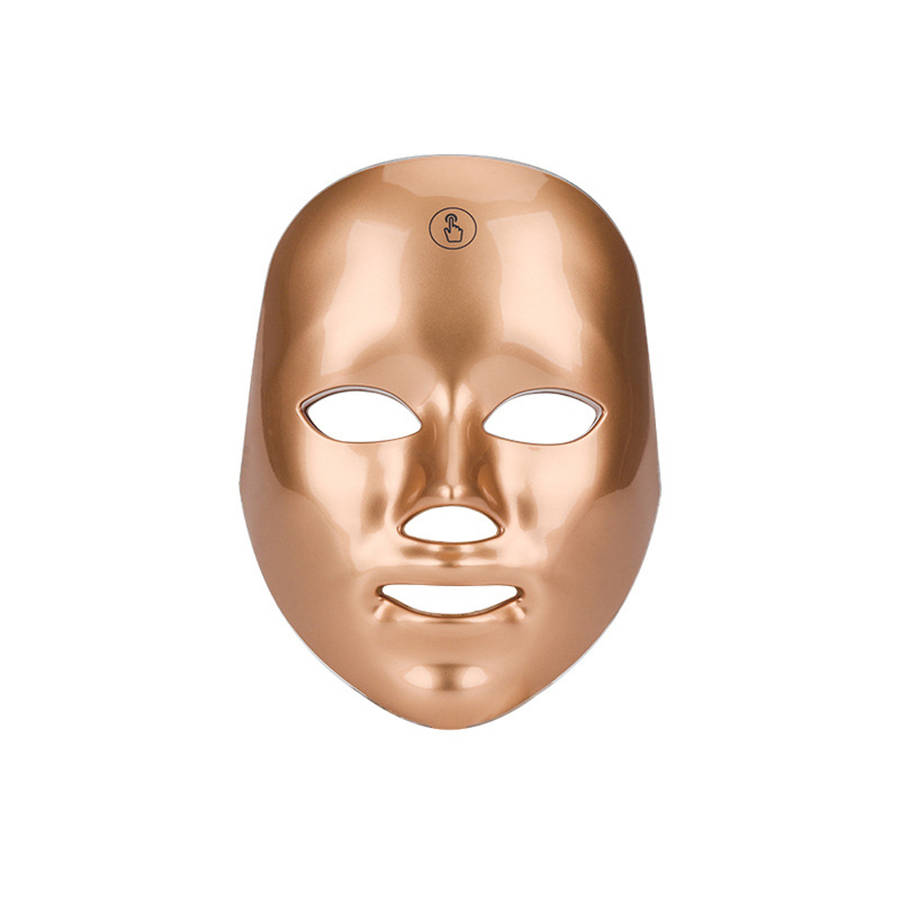 USB Rechargable Cordless 7 Colors LED Skin Care Facial Mask