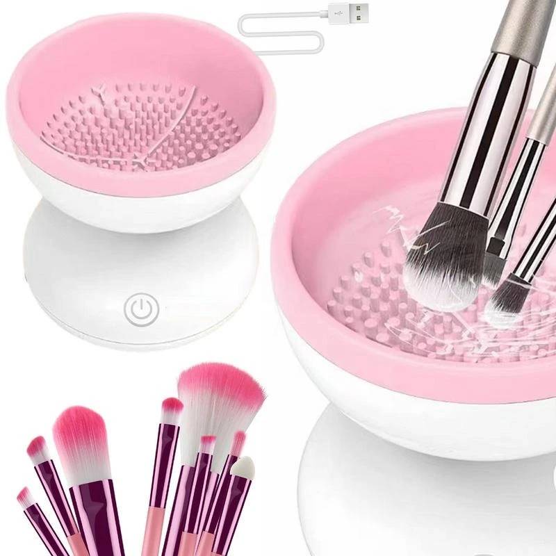 Electric Makeup Brush Cleaner Machine - USB - EyeShadow Brush Cleaning Tool