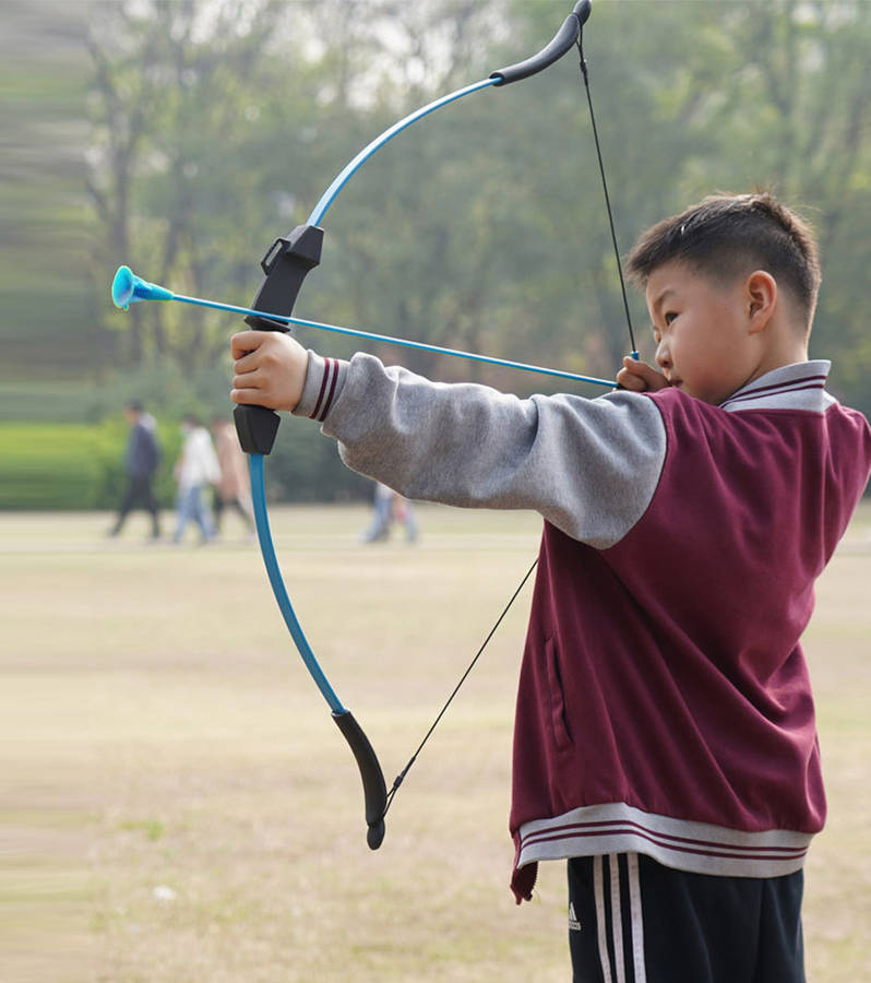 Recurve Archery Bow and Arrow Set for Children Outdoor Shooting Game