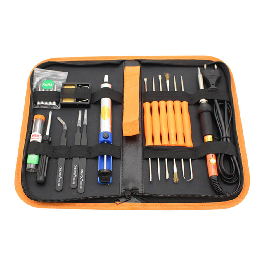 20-in-1 Electric Soldering Kit With Adjustable Temperature Welding Iron