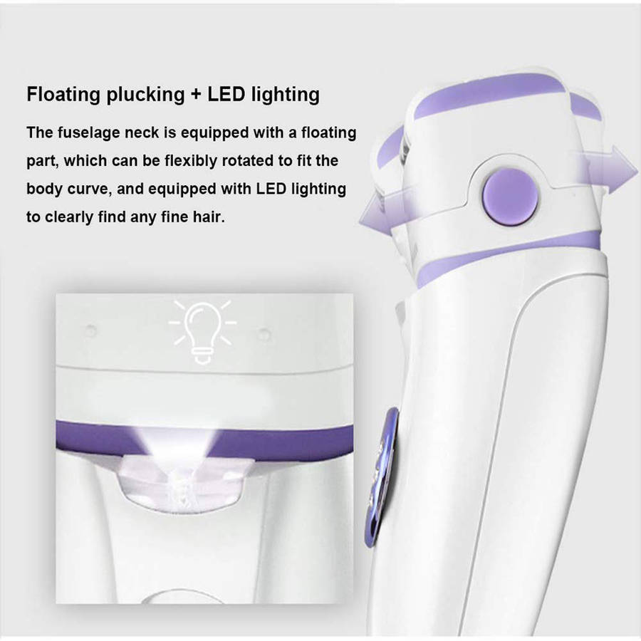 2 in 1 Electric Razor Ladies Body Hair Removal Device