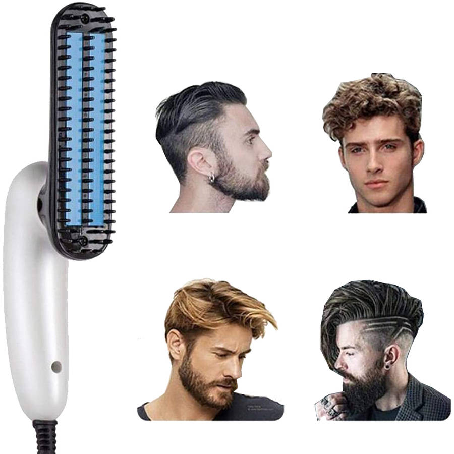 Mini Folding New Electric Men's Beard Styling Comb