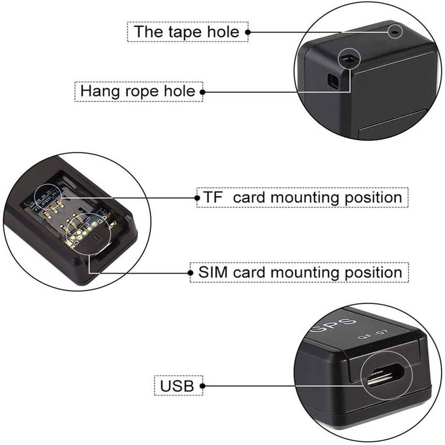Mini GPS Real-time Car Locator Tracker Magnetic GSM/GPRS Tracking Device