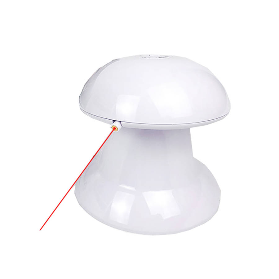 360 Degree Funny Cat Laser Turntable With Feather