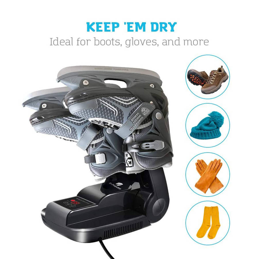 Home Portable Shoe Glove Boot Electric Dryer With Timer Function