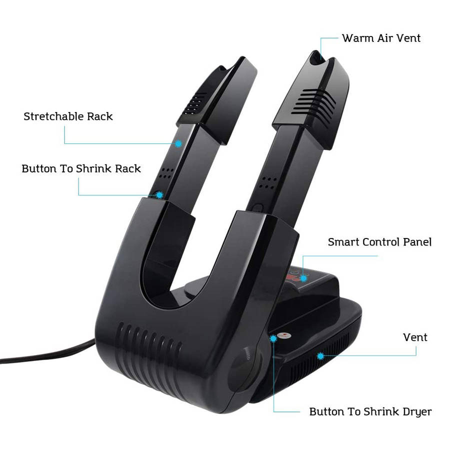 Home Portable Shoe Glove Boot Electric Dryer With Timer Function