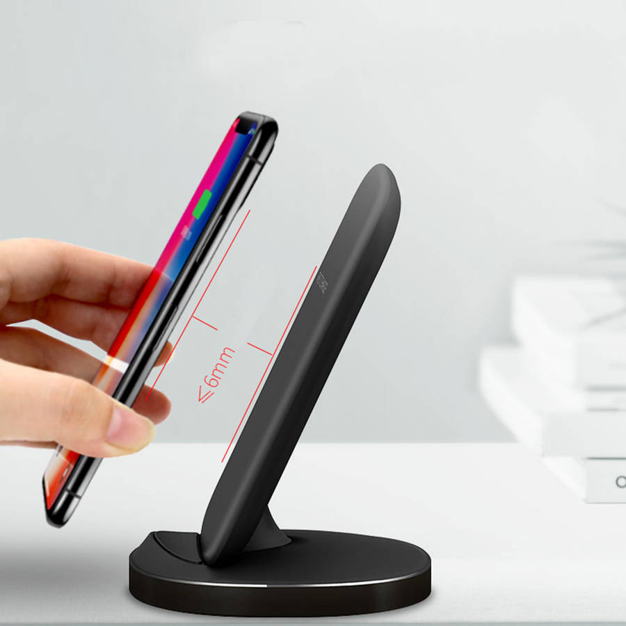 Multifunctional Portable 15W Fast Vertical Wireless Charger Stand
