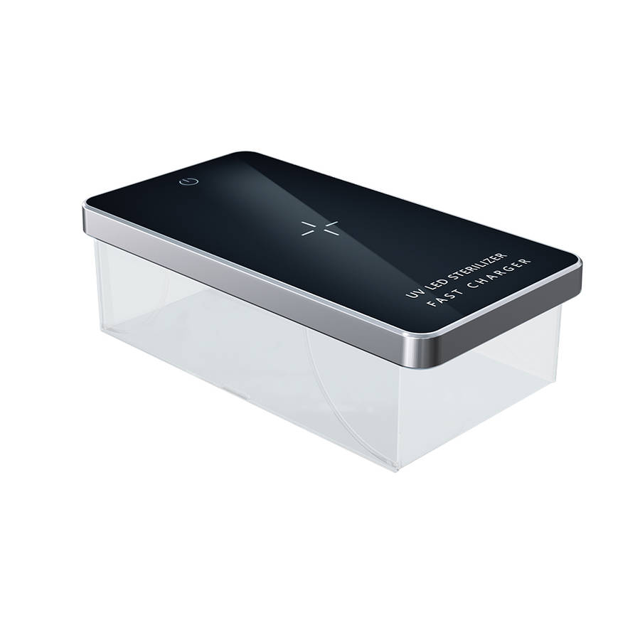 UV Portable Sterilizer Box With Fast Wireless Charger