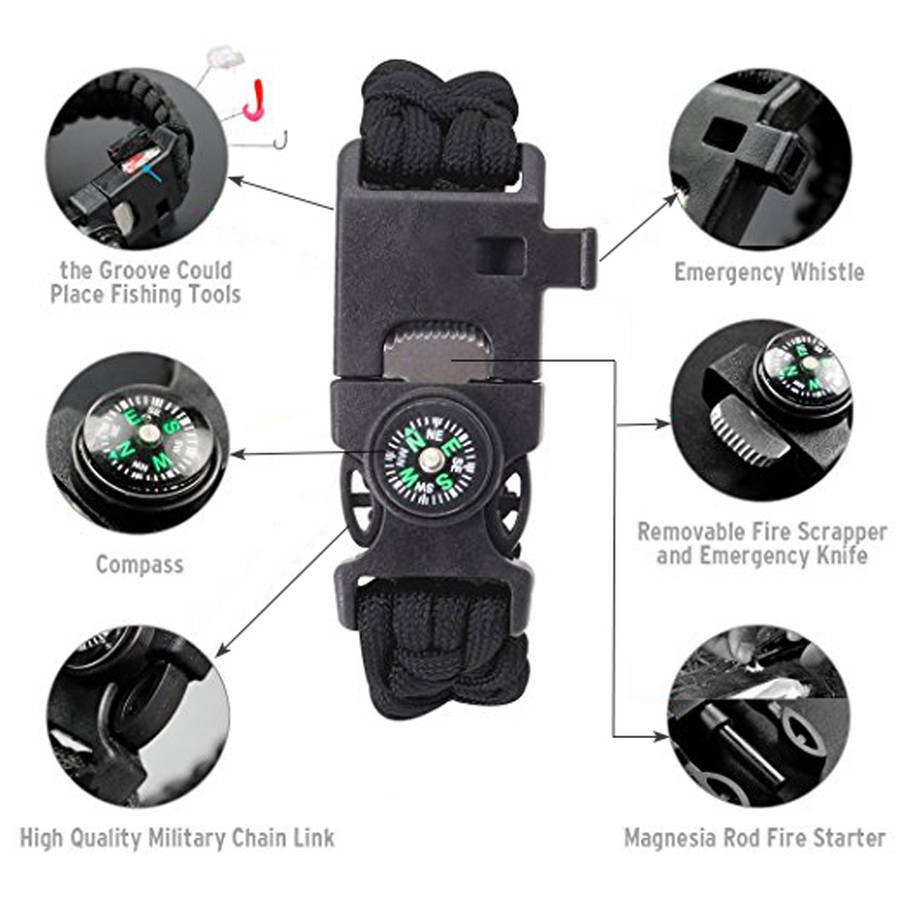 Outdoor Survival Tactical Bracelet