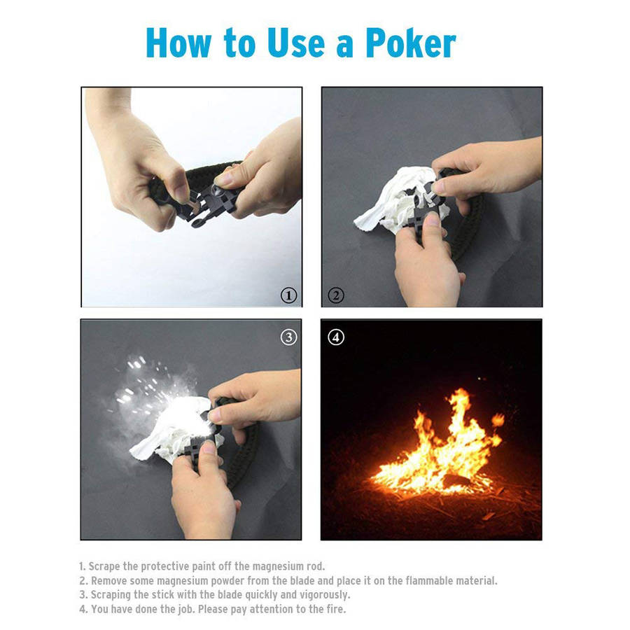 Outdoor Survival Tactical Bracelet