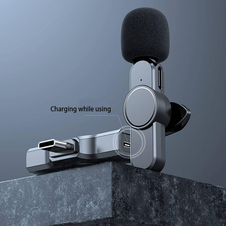 Wireless Microphone Clip-on Microphone USB Microphone Portable Microphone