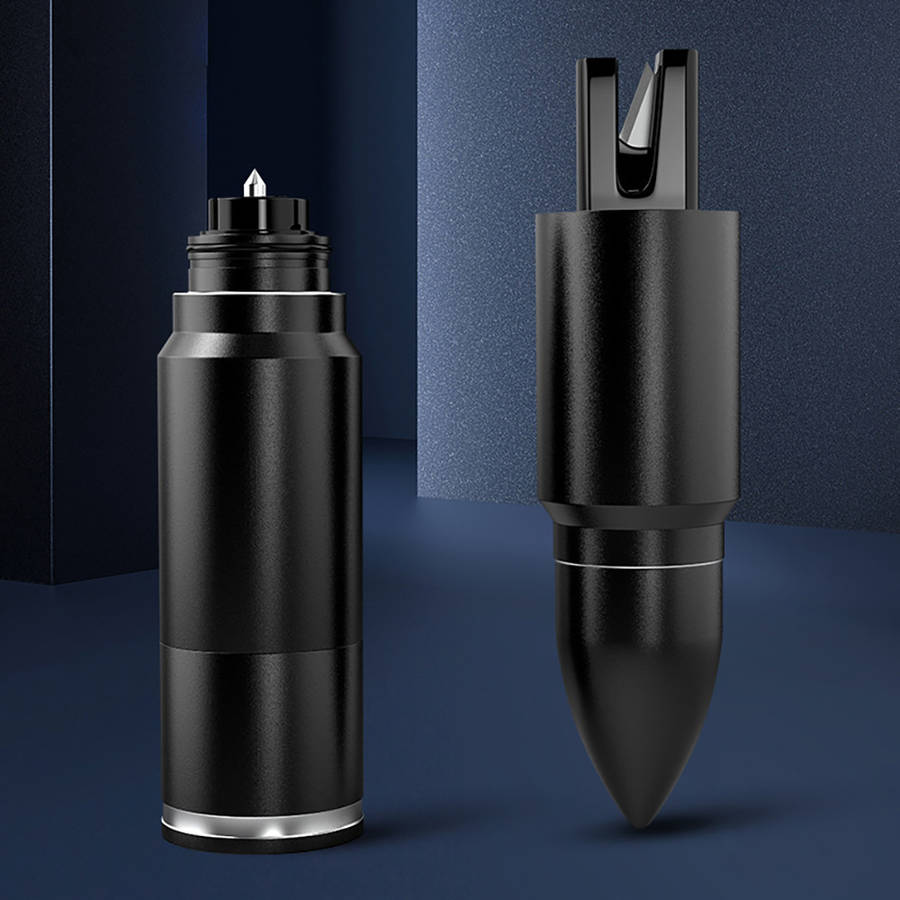 2 in 1 Safety Hammer Emergency Pen Window Breaker and Seatbelt Cutter