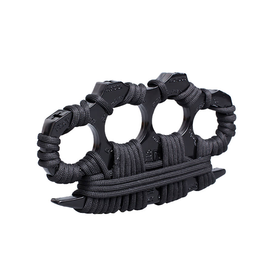 Window Breaker Tactical Knuckle Self Defense Knuckle-Black