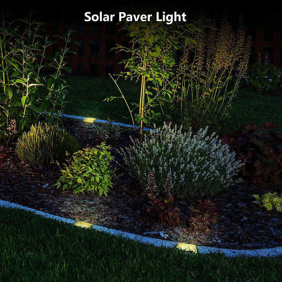 Solar Brick Light Paver Light Landscape Light for Garden Pathway Patio
