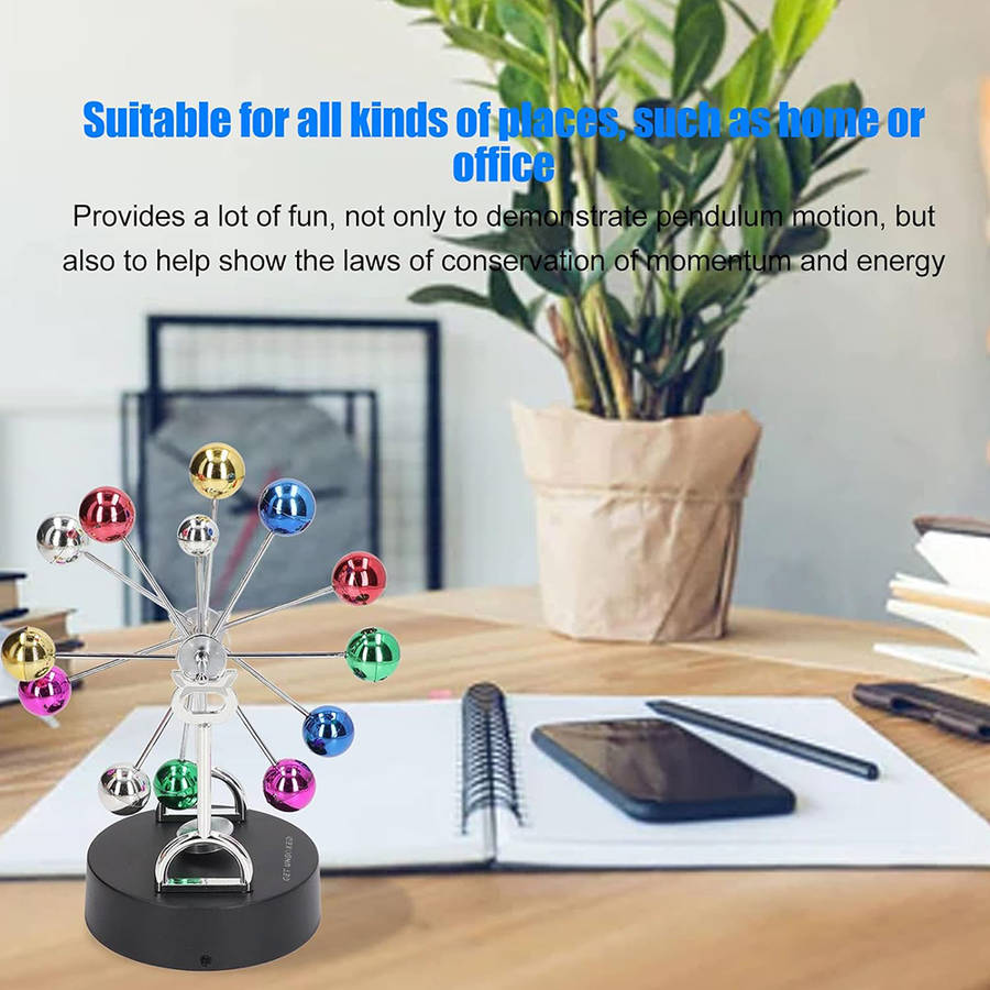 Electronic Perpetual Motion Desk Toy Physical Science Toy