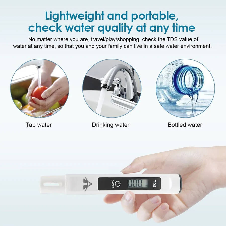 TDS Water Quality Test Pen Digital LCD Water Quality Tester