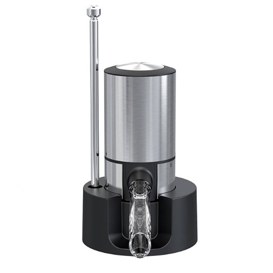 Electric Wine Decanter with Pump Dispenser - Sliver
