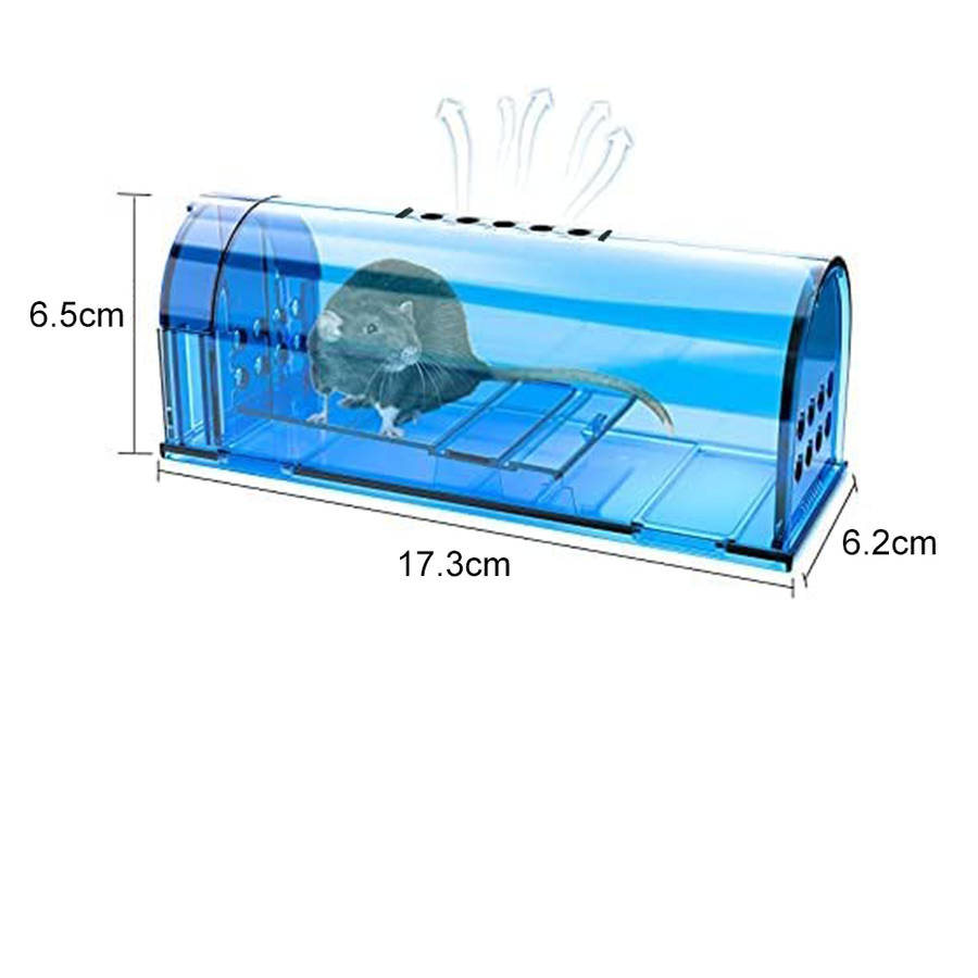 Humane Mouse Traps Catch and Release Mice Live Catcher-Blue