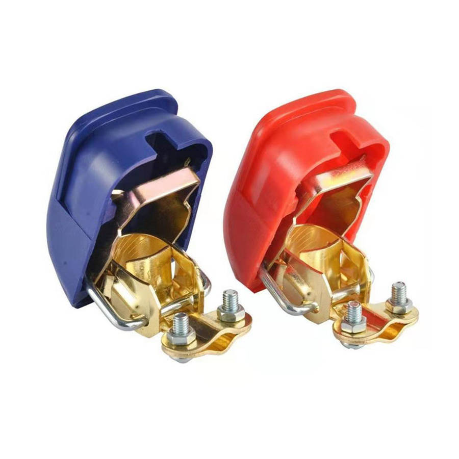 2Pcs Quick Release Connectors Battery Quick Disconnect Terminal Clamps