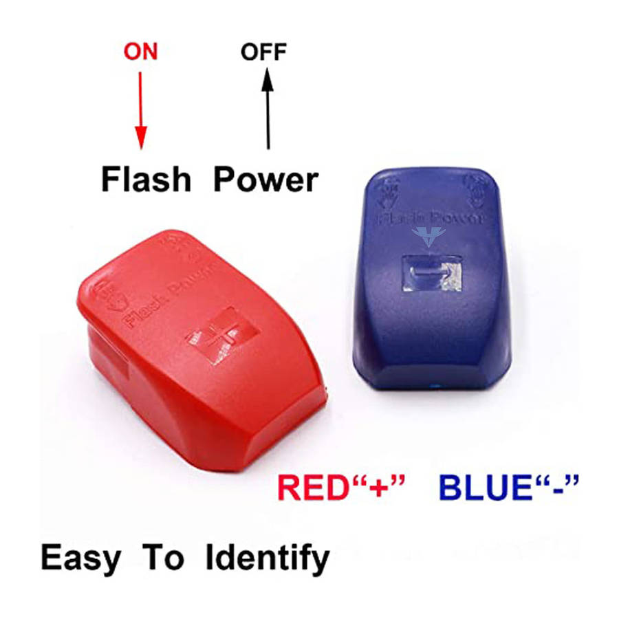 2Pcs Quick Release Connectors Battery Quick Disconnect Terminal Clamps
