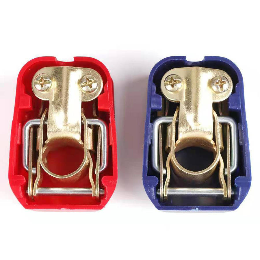2Pcs Quick Release Connectors Battery Quick Disconnect Terminal Clamps
