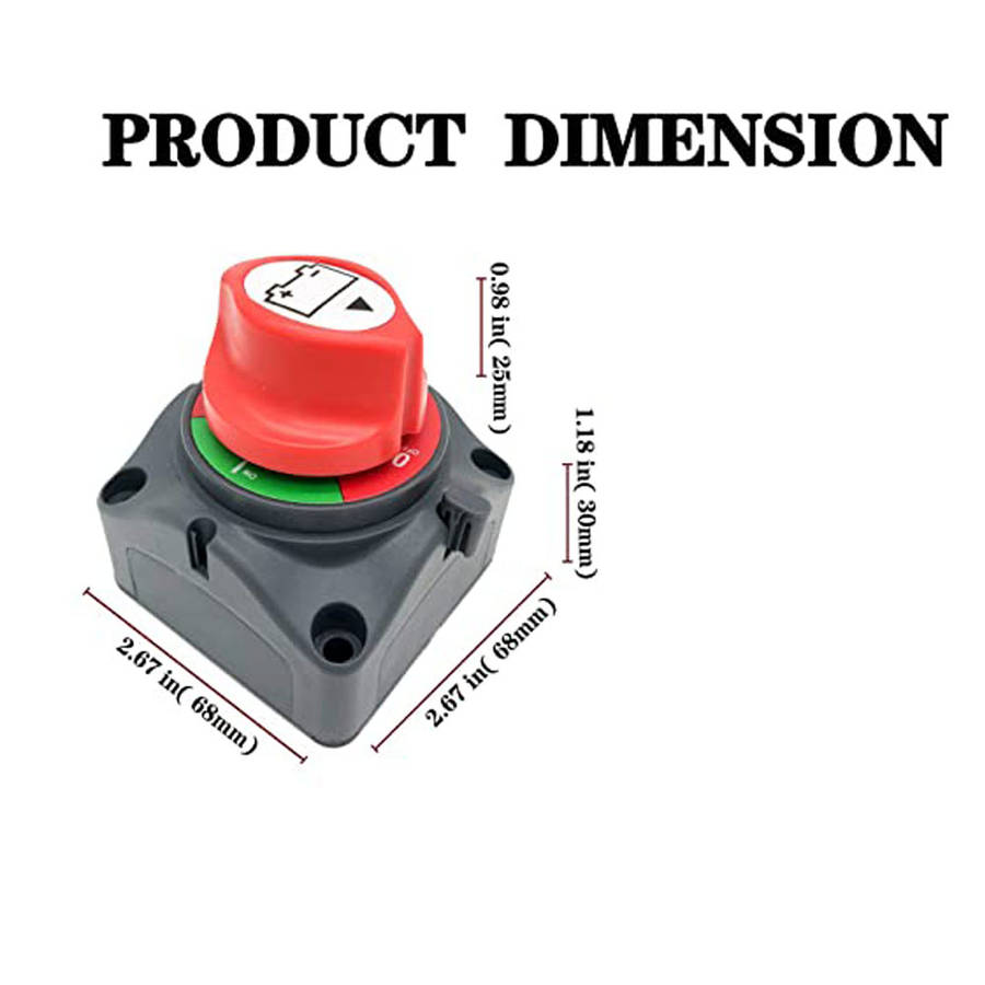 Battery Disconnect Switch Master Isolator Cut Off Switch