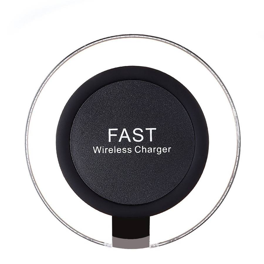 Fast Wireless Charger, Wireless QI Charging Pad for Samsung Galaxy S7 S7 Edge Note 5 S6 Edge+ Plus