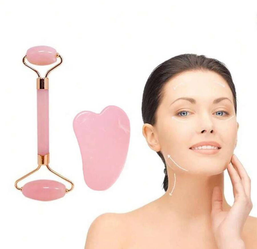 Womens Month : 50% Off 2 piece Resin Massage Roller + Gia Sha massager