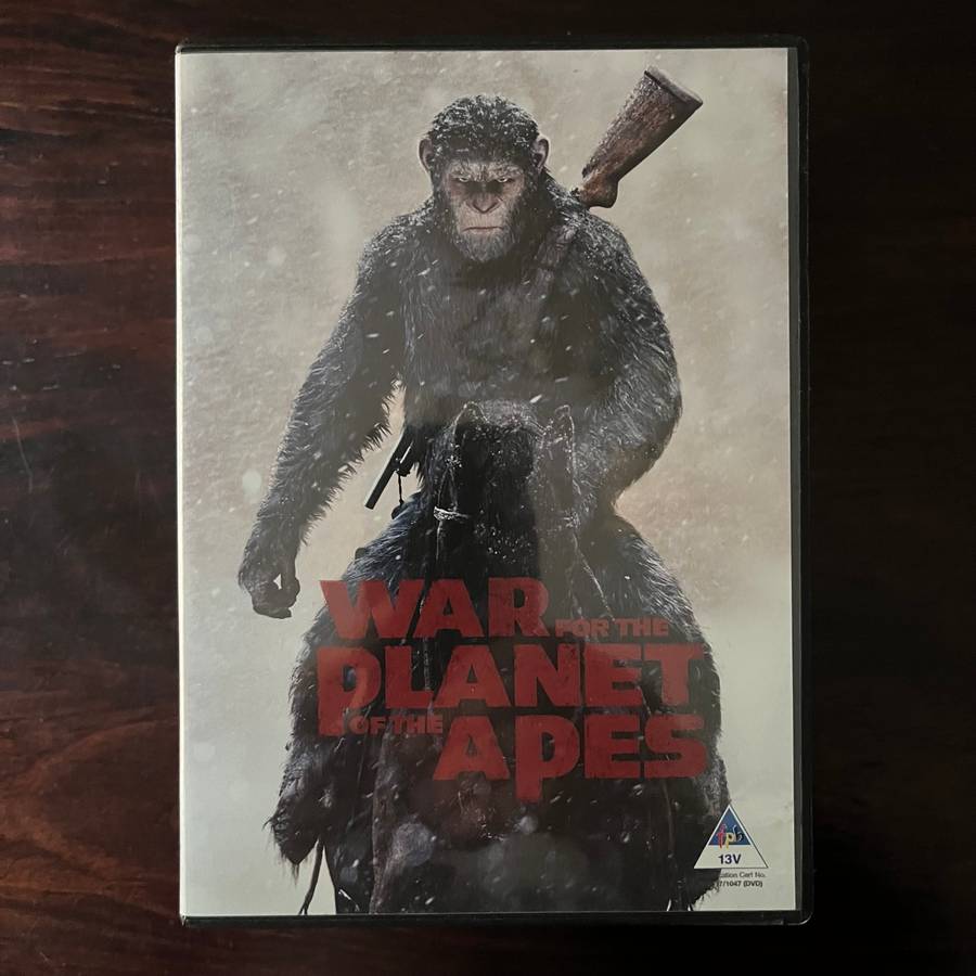 War For The Planet Of The Apes DVD South African Press