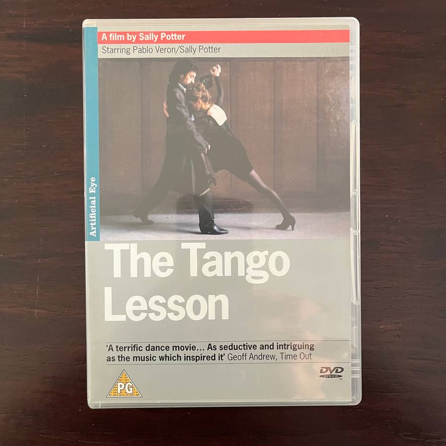 The Tango Lesson DVD Artificial Eye Rare OOP UK Press