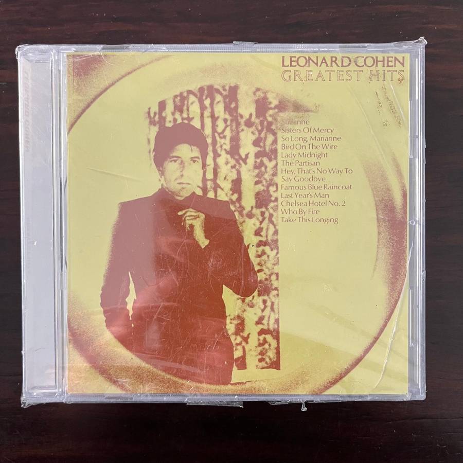 Leonard Cohen - Greatest Hits CD South African Press New and Sealed