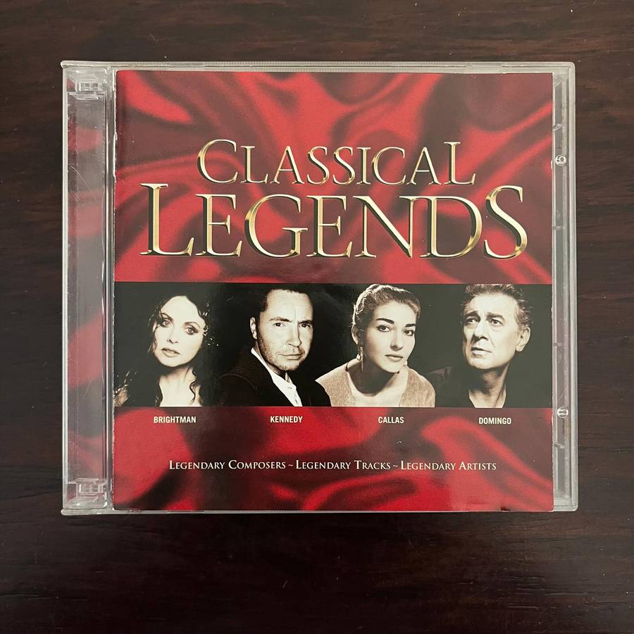 Classical Legends 2CD South African Press Callas Brightman Domingo