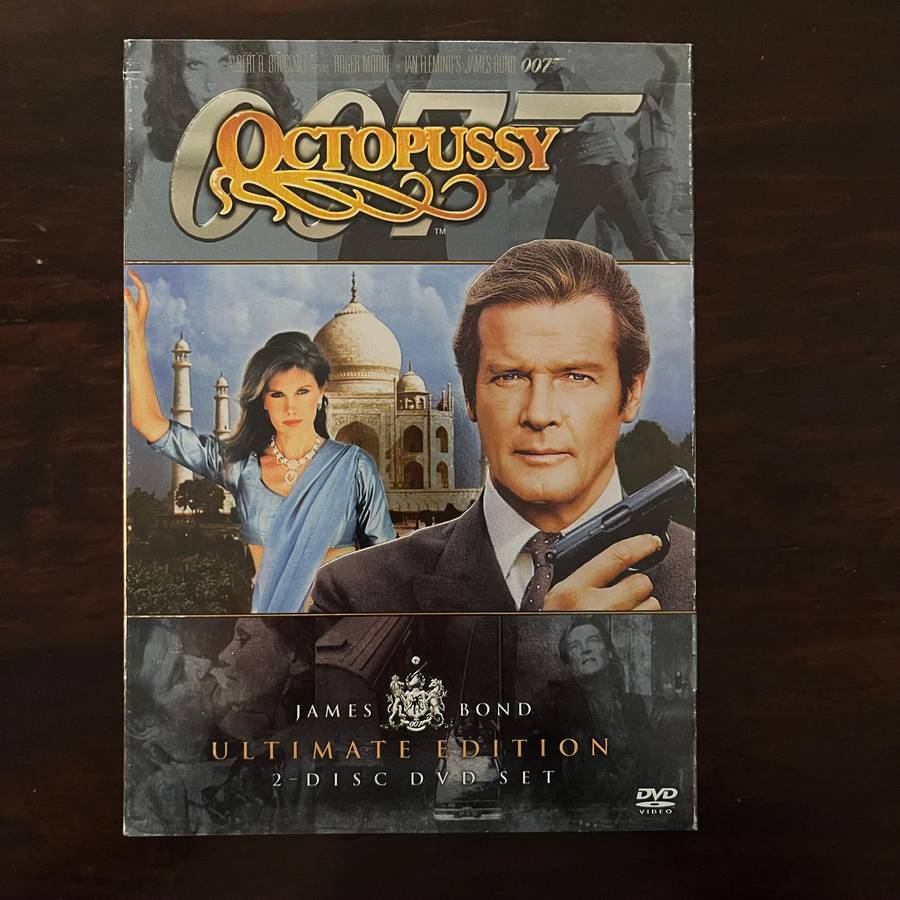 Octopussy DVD Ultimate Edition 2 Disc Set South African Press James Bond