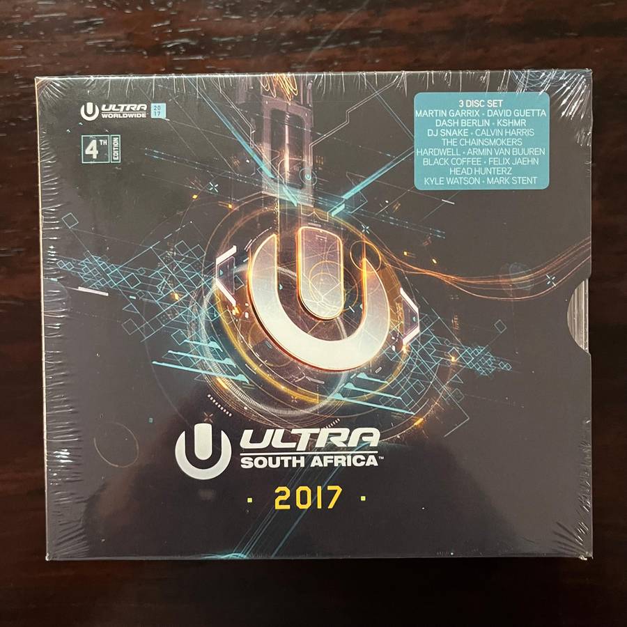 Ultra 2017 South Africa 3CD Set Black Coffee Electronic House New and Sealed