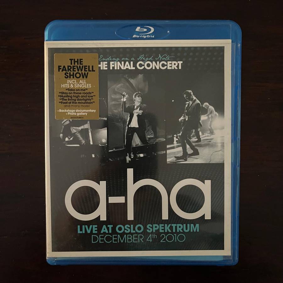 A-Ha - Ending On A High Note The Final Concert Blu Ray