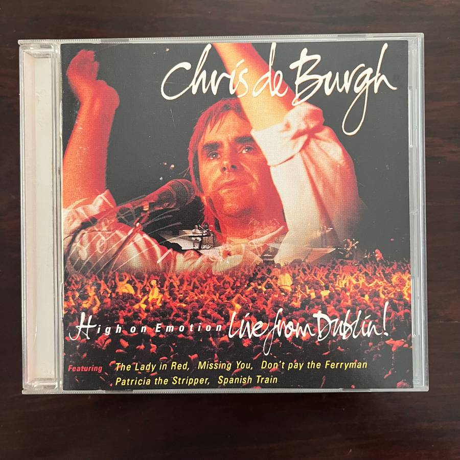 Chris De Burgh - High On Emotion Live From Dublin CD South African Press