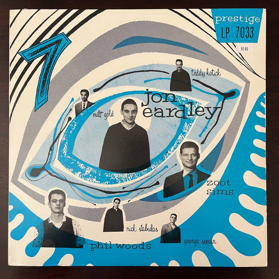 Jon Eardley - The Jon Eardley Seven Vinyl LP OJC Prestige Jazz Zoot Sims Phil Woods Import