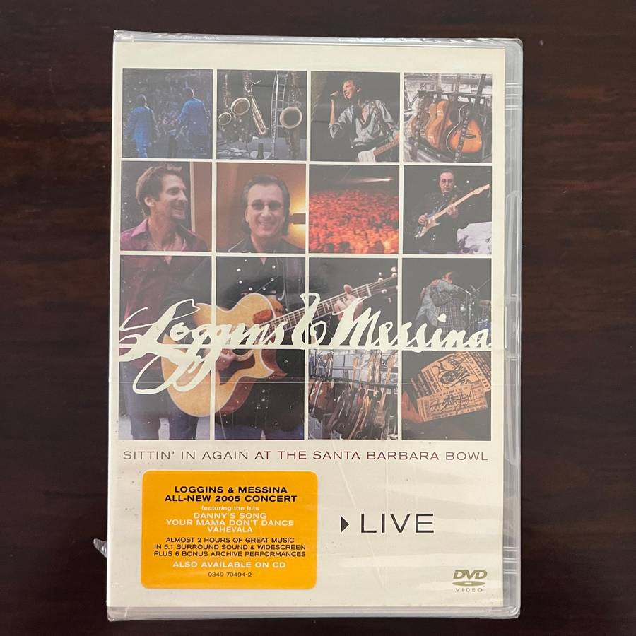 Loggins & Messina - Live DVD Import New and Sealed