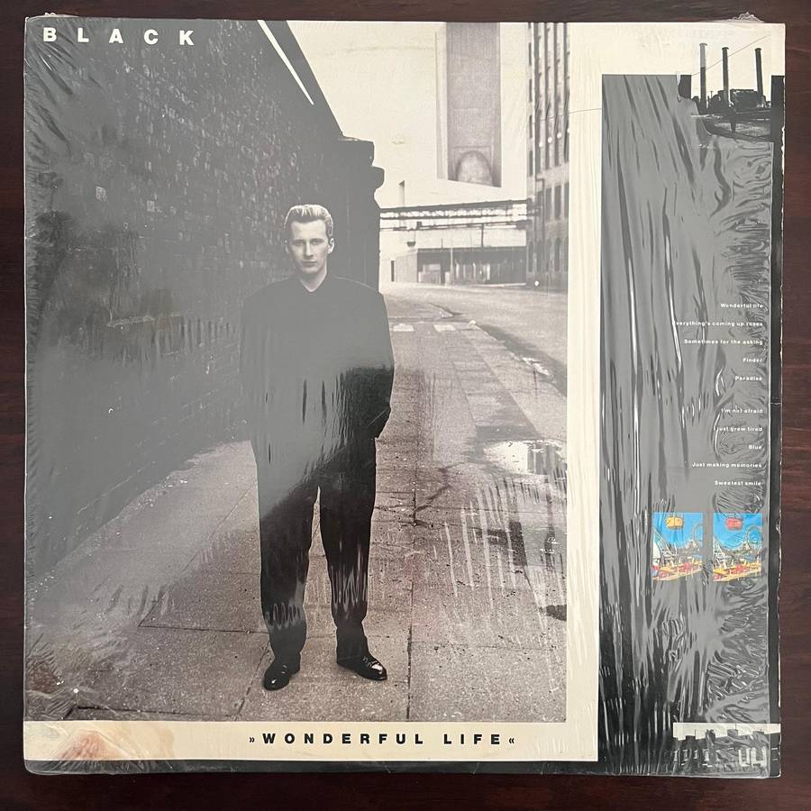 Black - Wonderful Life Vinyl LP South African Press New Wave 80s