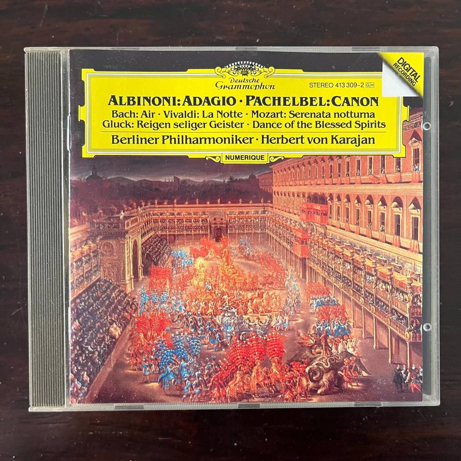 Albinoni: Adagio Karajan CD Deutsche Grammophon Import