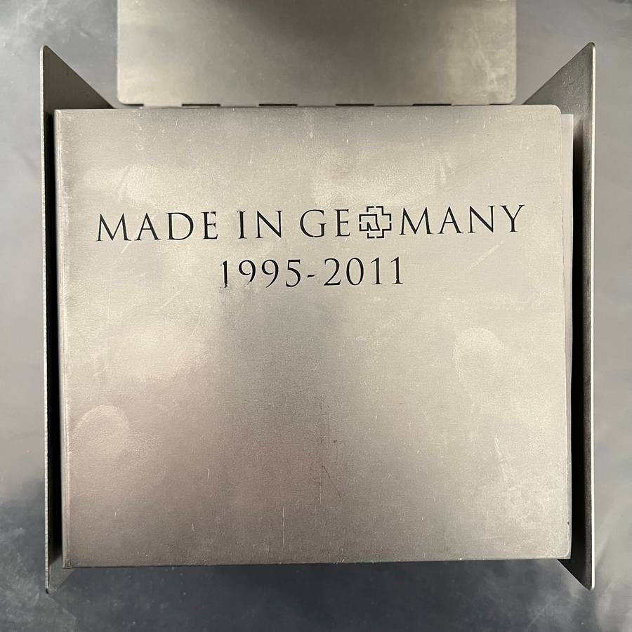 Rammstein - Made In Germany Rare OOP Limited Deluxe Metal Boxset 2CD 3DVD