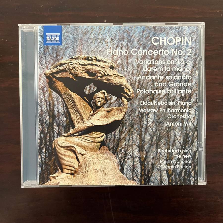 Chopin - Piano Concerto No. 2 / Variations CD Naxos Import